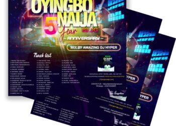 OYINBO NAIJA PROMOTION 5 YEARS ANNIVERSARY MIX HOSTED BY AMAZING DJ HYPER