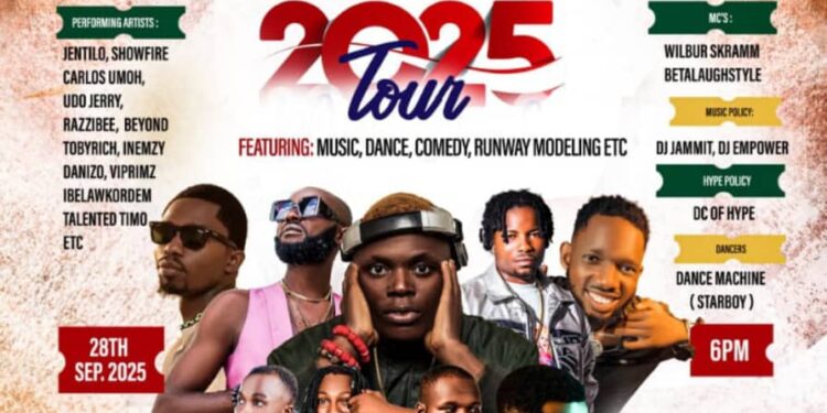 ‎Akwa Music Festival Abak Tour holds this Sunday at Storm Lounge, Afendia