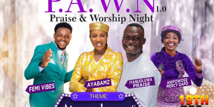 An Atmosphere of Praise Is Set Tonight — P.A.W.N 1.0 Comes Alive